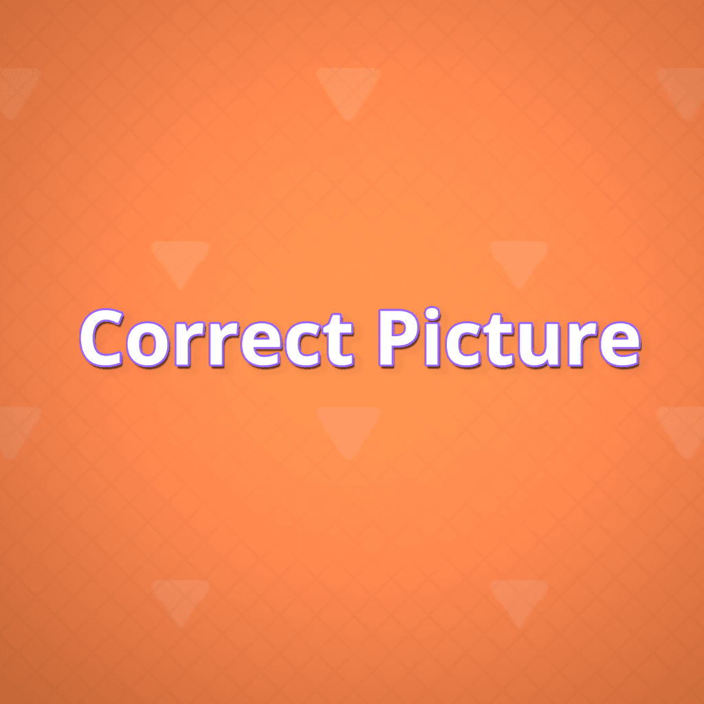 Correct Picture
