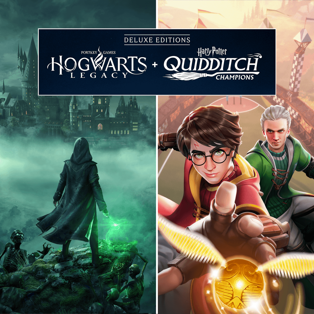 Hogwarts Legacy + Harry Potter: Quidditch Champions Deluxe Editions Bundle - Deluxe