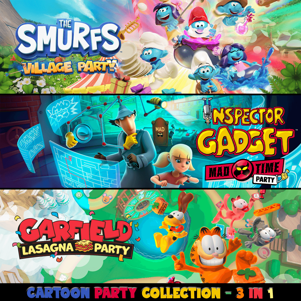 Cartoon Party Collection - 3 in 1