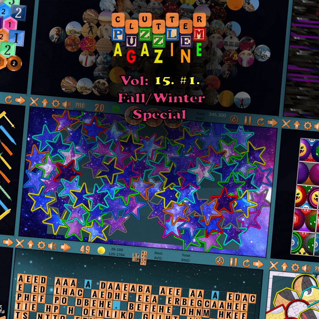Clutter Puzzle Magazine Vol. 15 No. 1 Collector's Edition