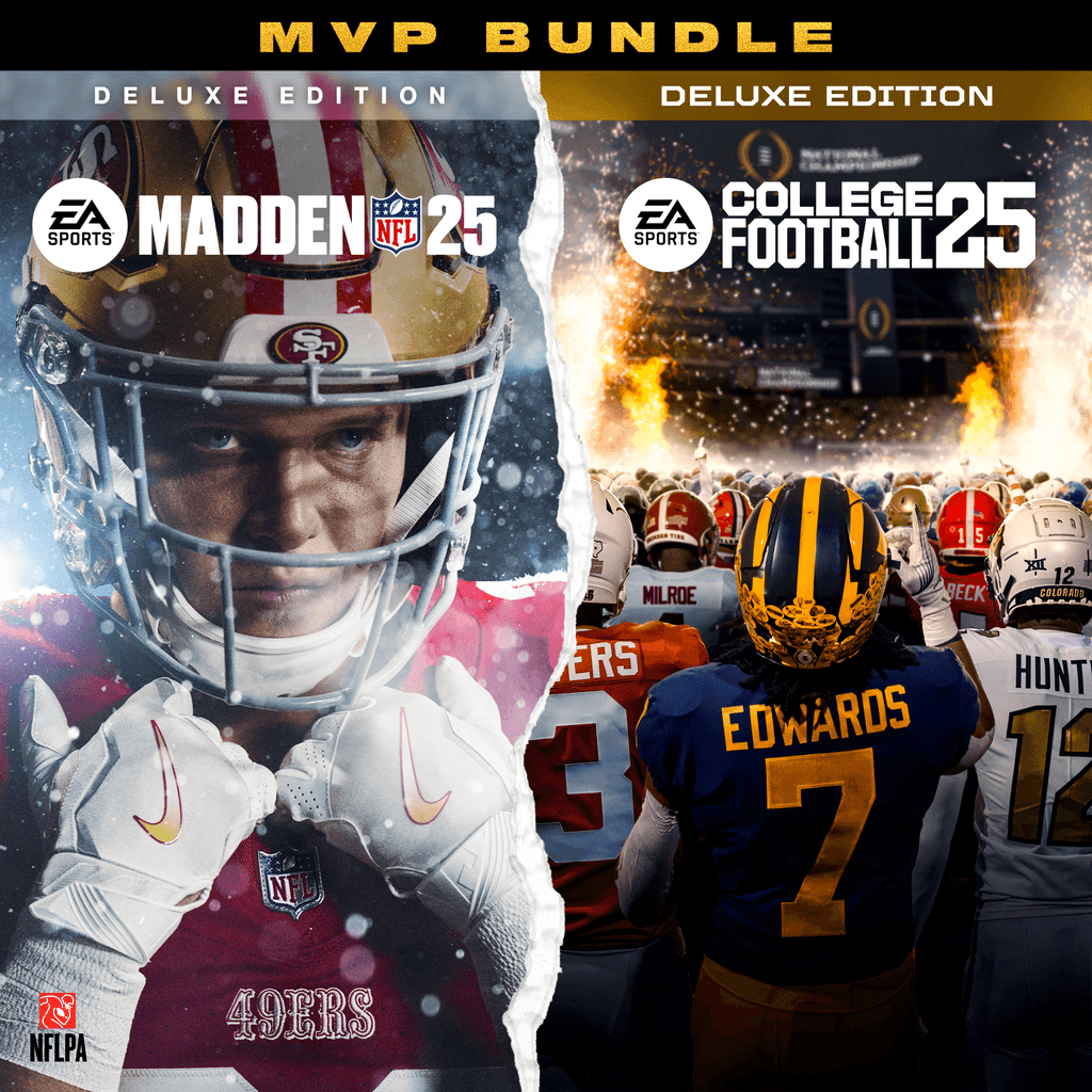 EA SPORTS™ MVP Bundle (Madden NFL 25 Deluxe Edition & College Football 25 Deluxe Edition) - Deluxe