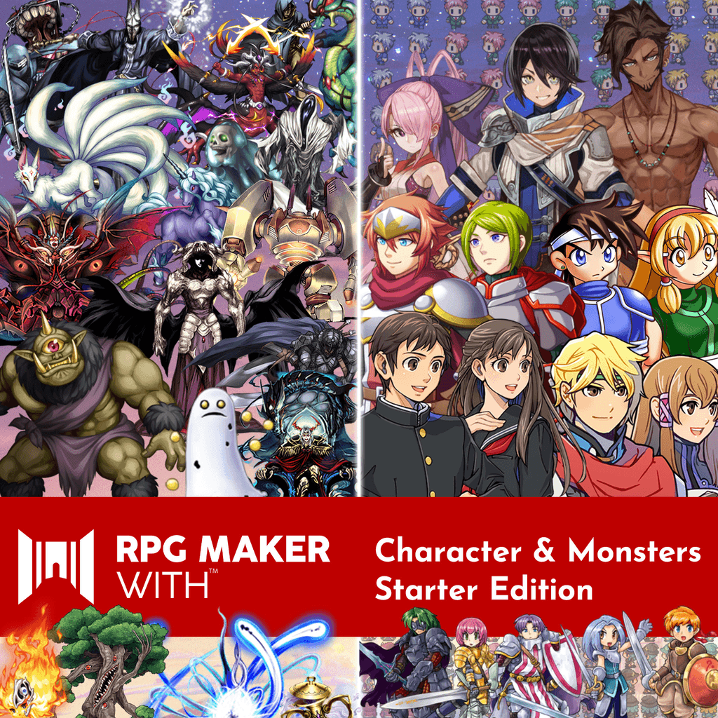 RPG MAKER WITH - Character & Monster Starter Edition