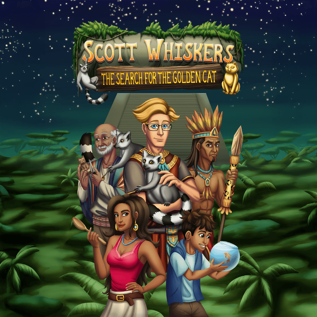 Scott Whiskers: the Search for the Golden Cat