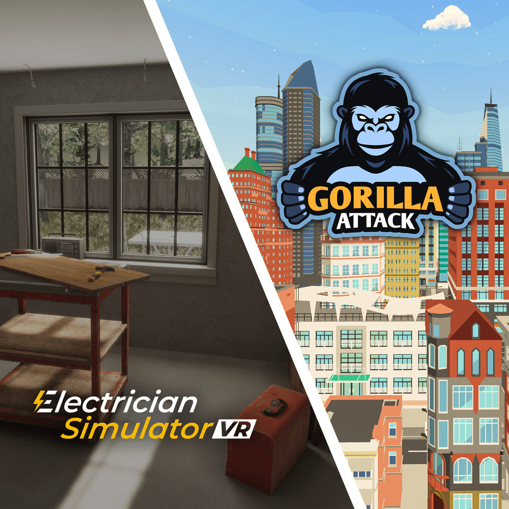 Electrician Simulator VR + Gorilla Attack bundle