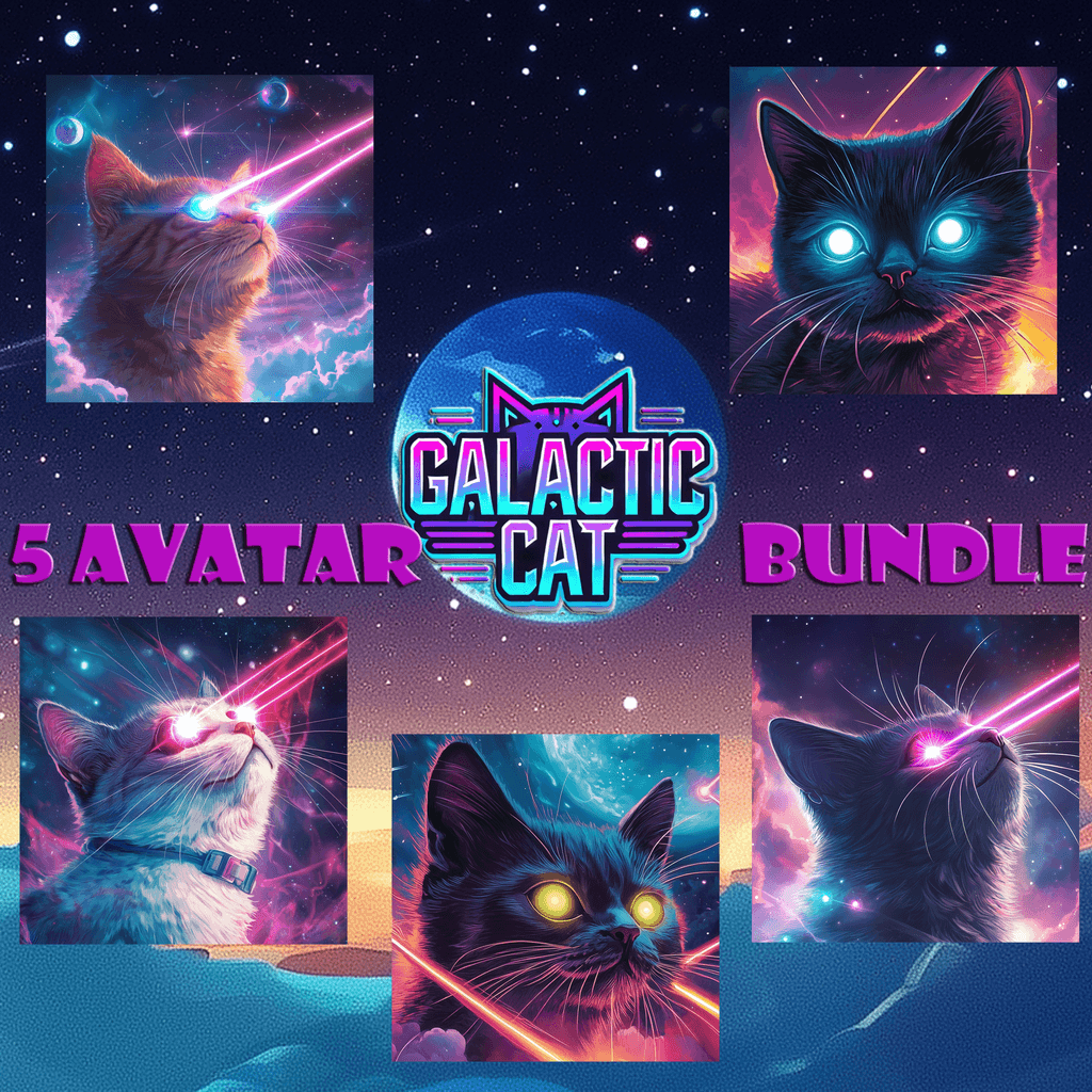 5 Avatar Galactic Cat Bundle