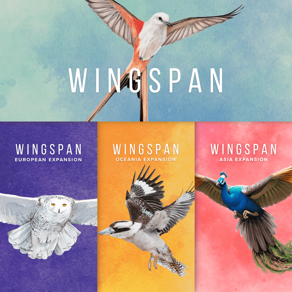 Wingspan + European + Oceania + Asia PS4 & PS5