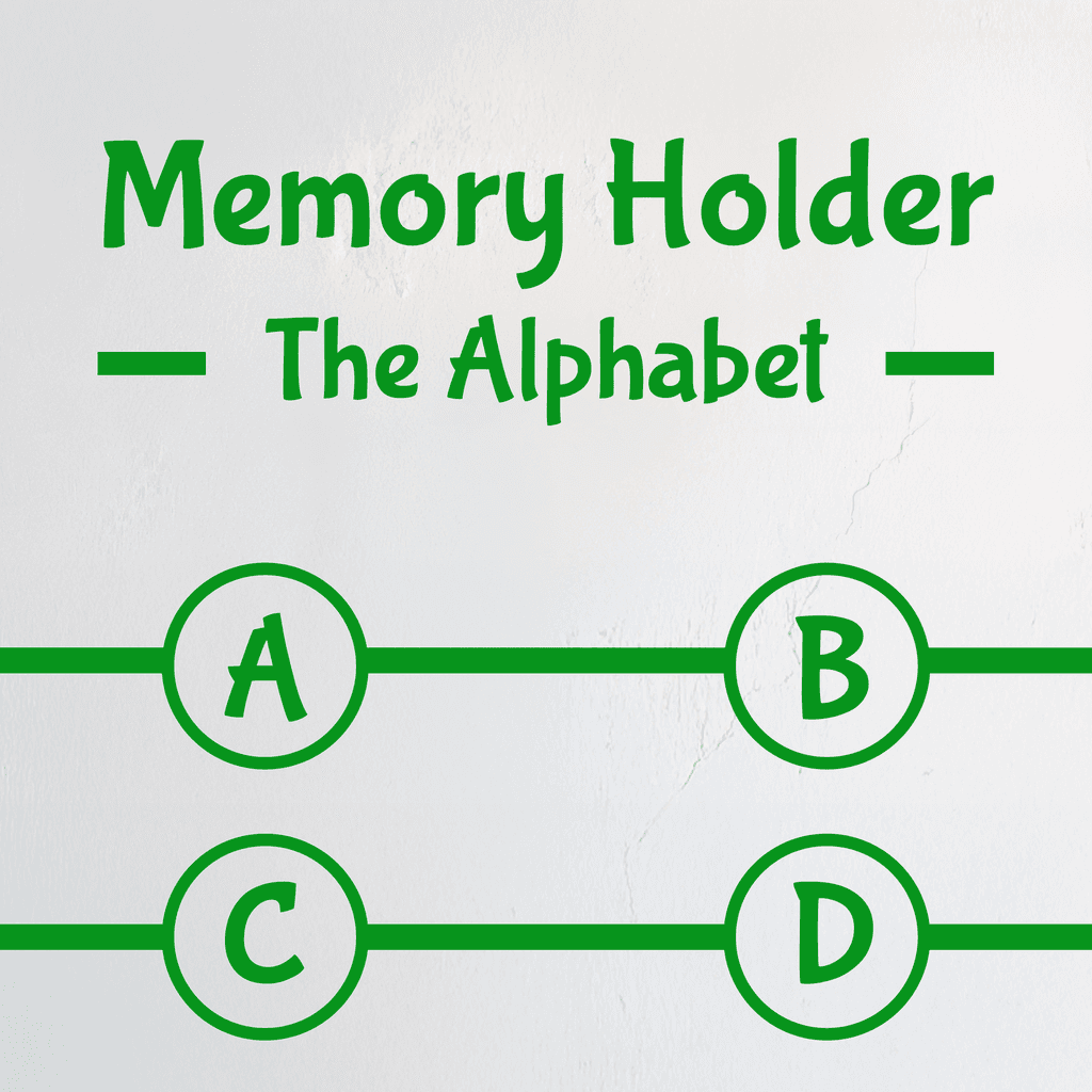 Memory Holder: The Alphabet