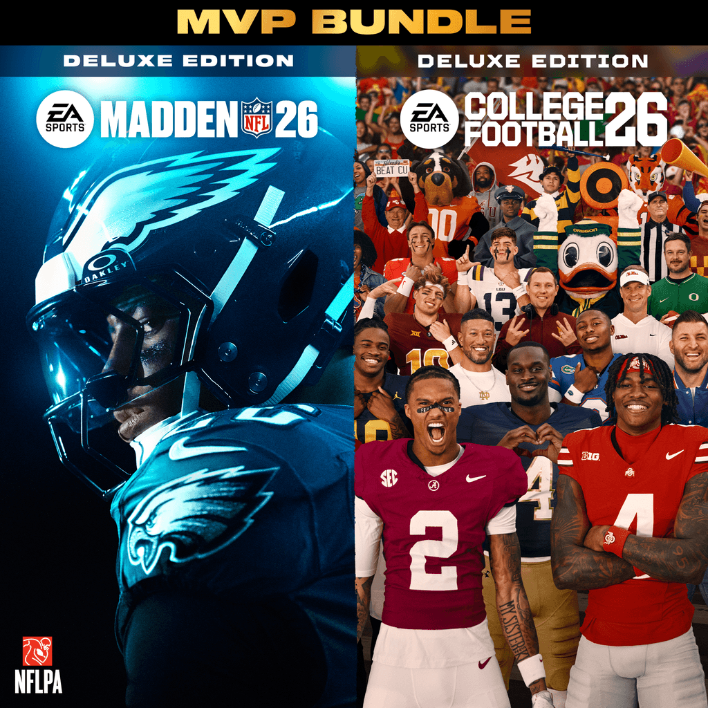 EA SPORTS™ MVP Bundle (Madden NFL 26 Deluxe Edition & College Football 26 Deluxe Edition) - Deluxe