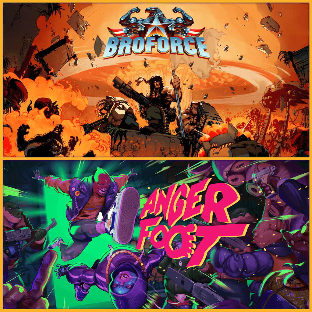 Broforce x Anger Foot Bundle
