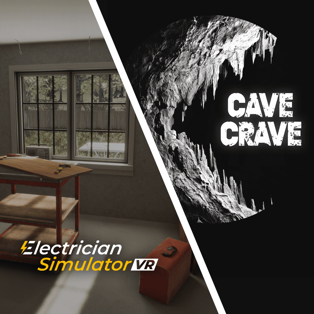 Cave Crave + Electrician Simulator VR bundle