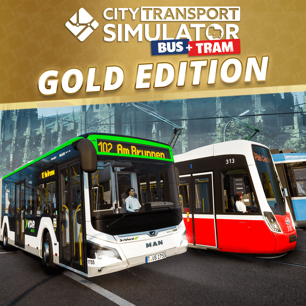 City Transport Simulator: Bus + Tram - Gold Edition