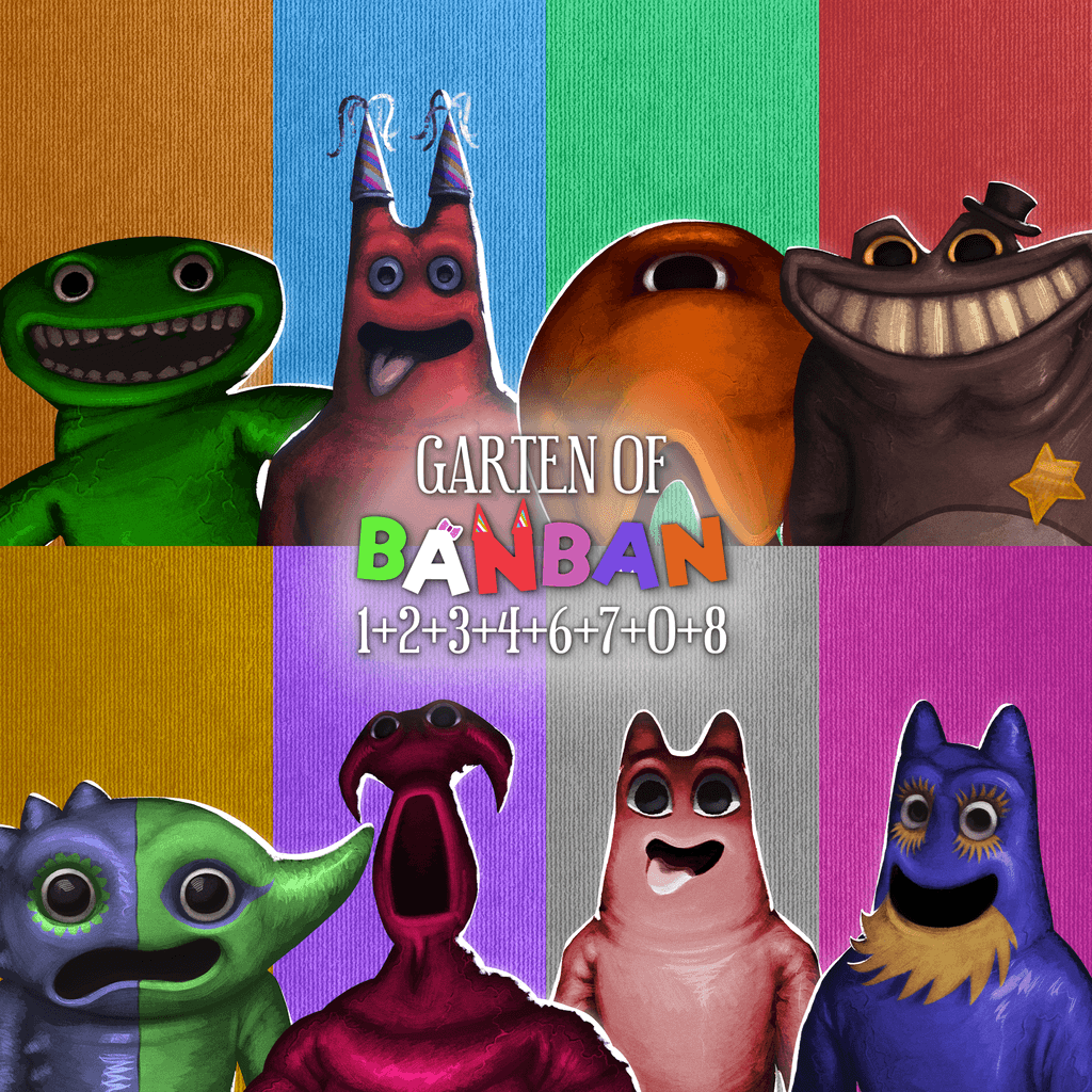 Garten of Banban Bundle: 0 + 1 + 2 + 3 + 4 + 6 + 7 + 8