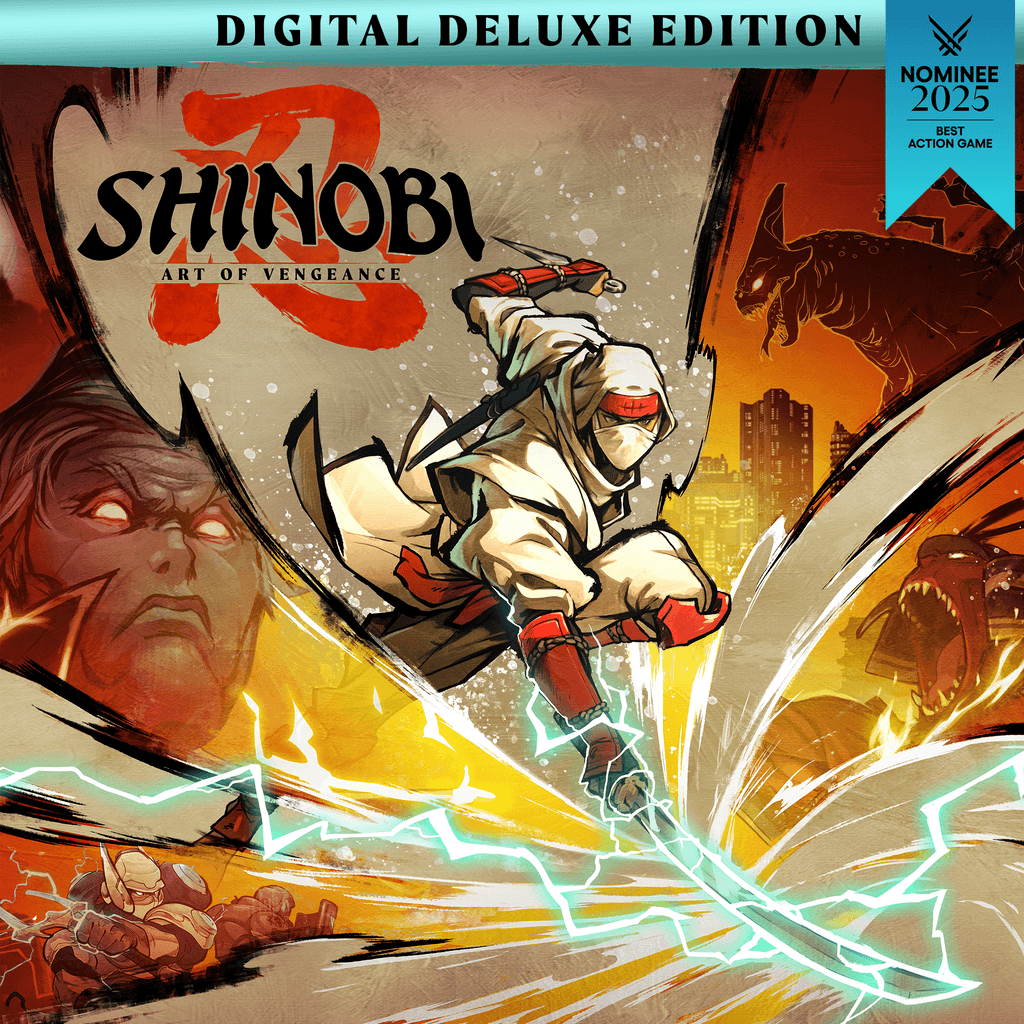 SHINOBI: Art of Vengeance Digital Deluxe Edition PS4 & PS5 - Deluxe