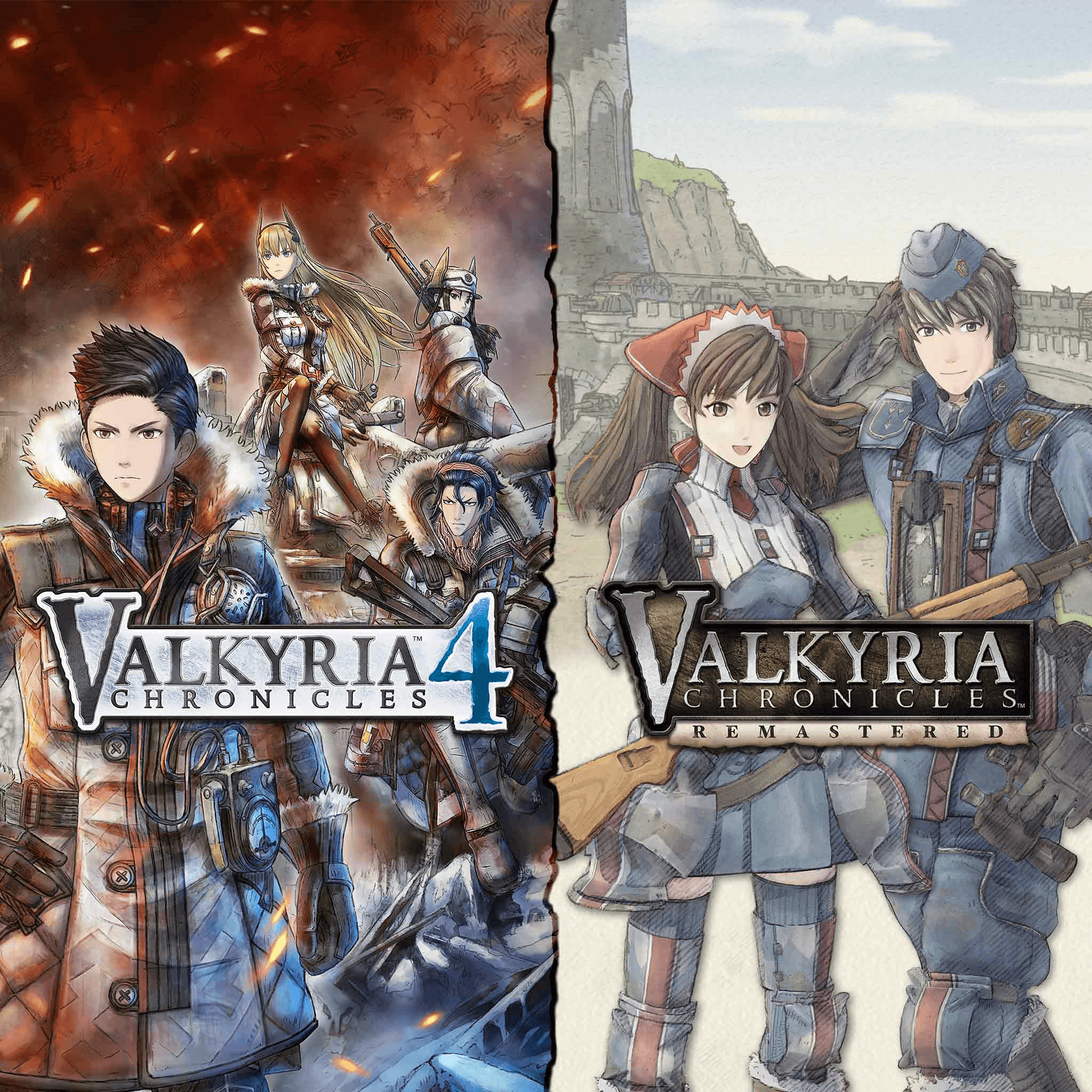 Valkyria Chronicles Remastered + Valkyria Chronicles 4 Bundle