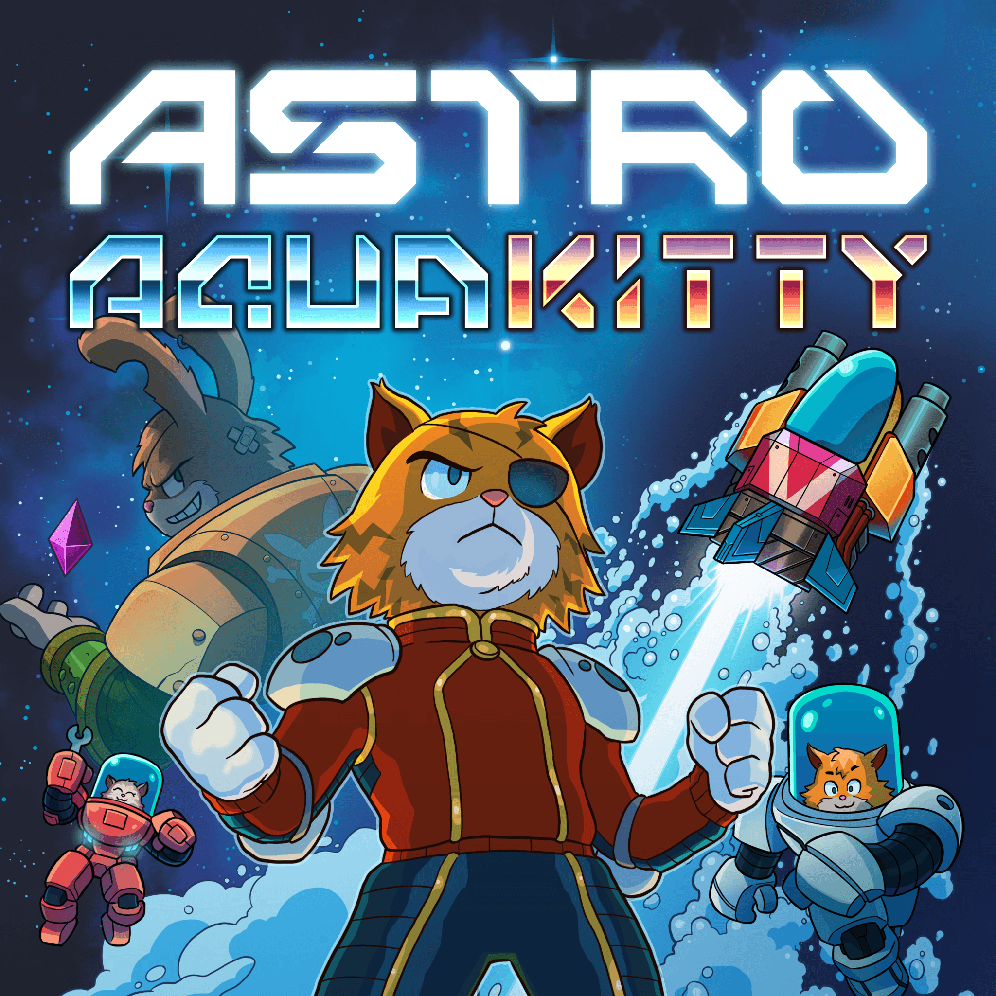 ASTRO AQUA KITTY
