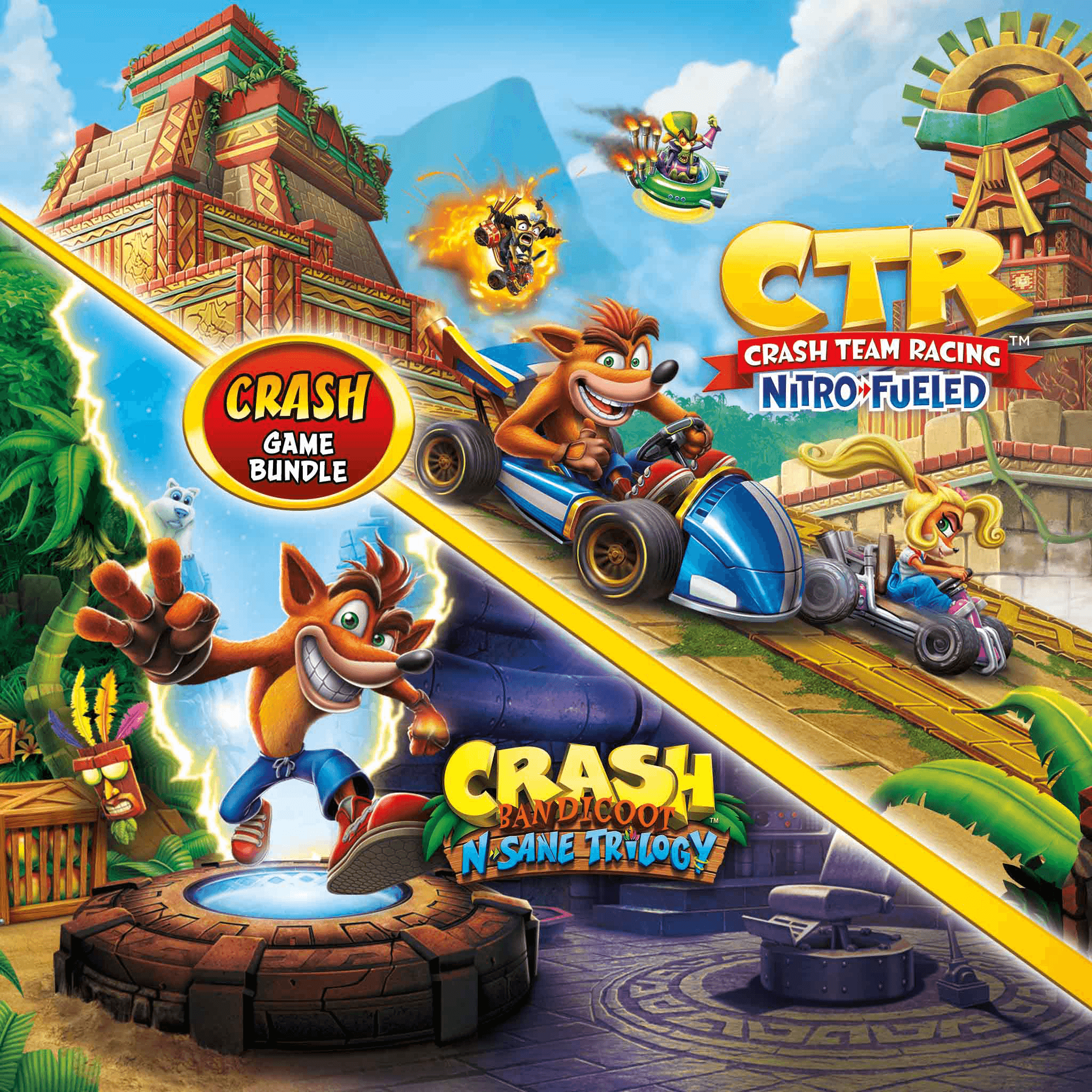 Crash Bandicootâ„¢ Bundle - N. Sane Trilogy + CTR Nitro-Fueled
