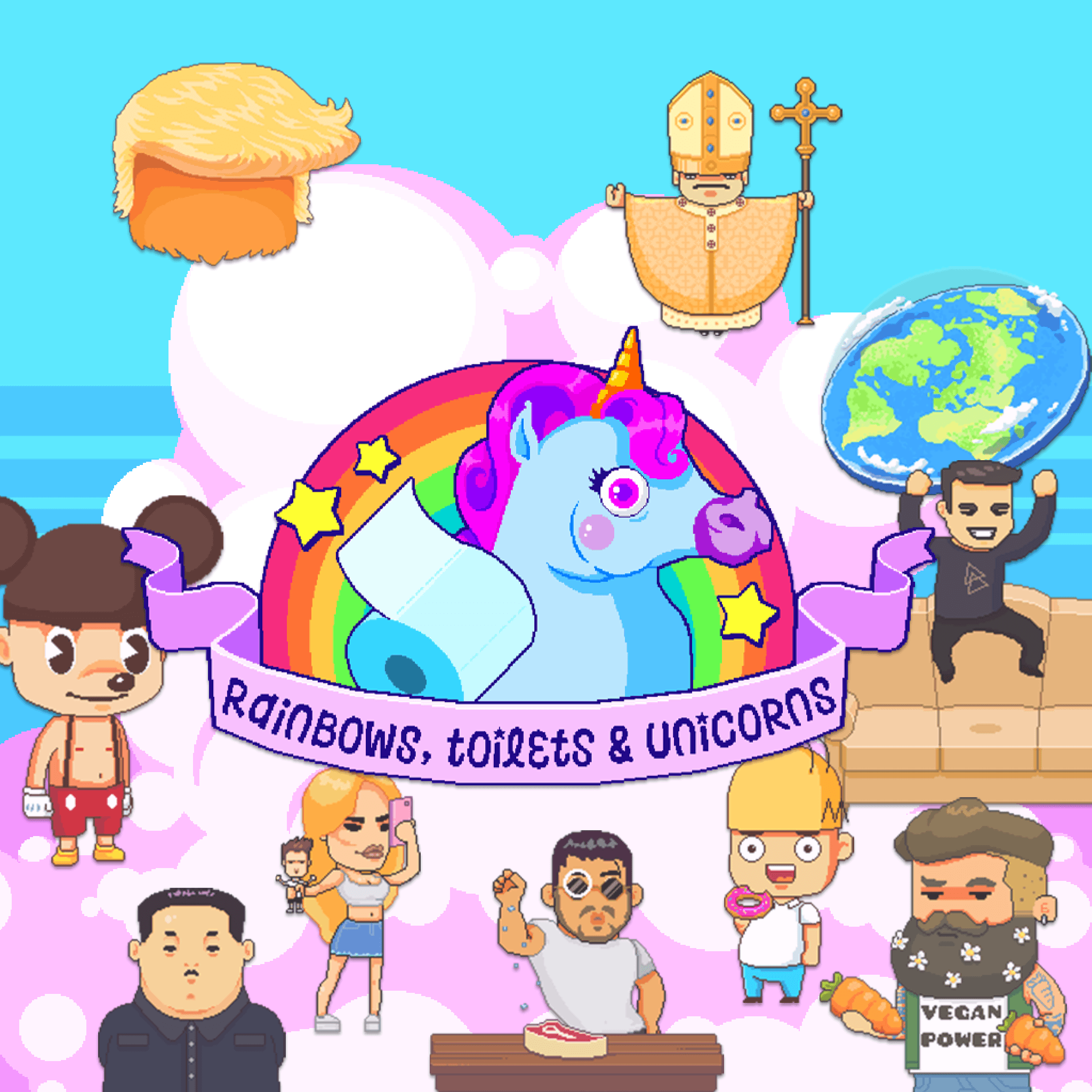 Rainbows, toilets & unicorns